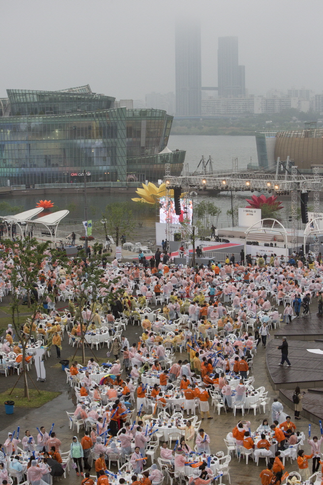삼계탕파티/삼계탕/중국인/중마이그룹/4000여명/