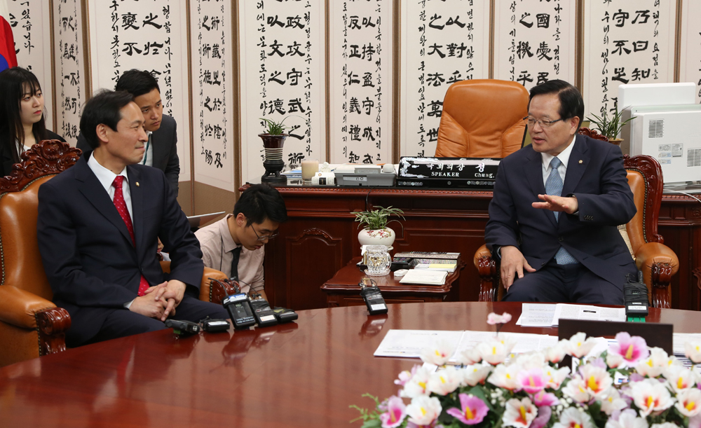 정치/국회/더민주당/더불어민주당/우상호원내대