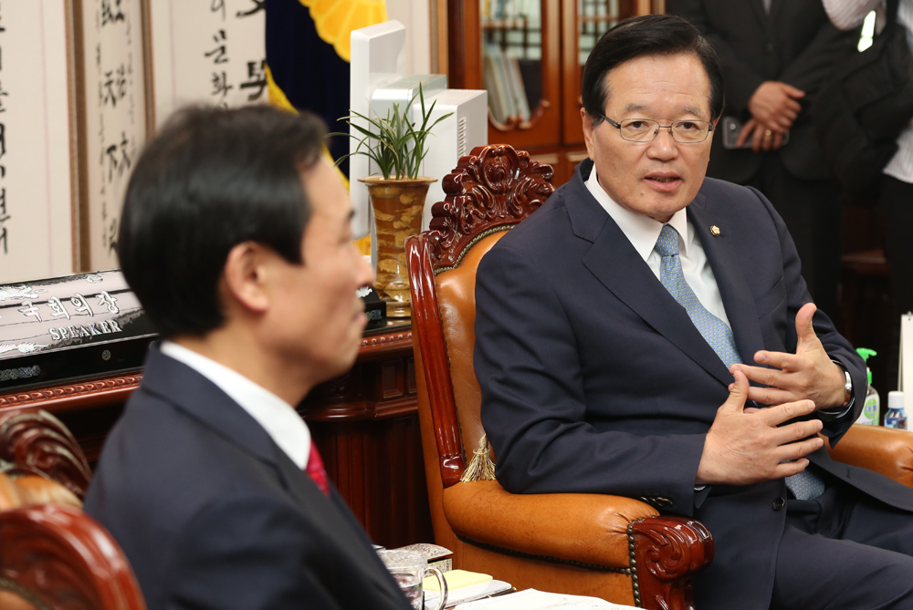 정치/국회/더민주당/더불어민주당/우상호원내대