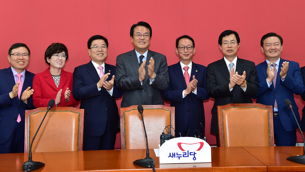 정치/국회/새누리당/신임원내대표단/티타임