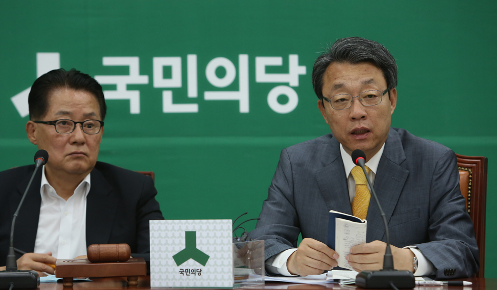 정치/국회/국민의당/원내대책회의/김성식