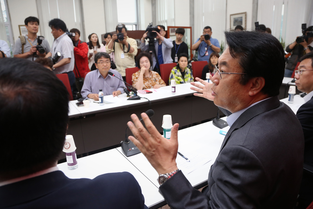 정치/국회/새누리당/정진석/가습기피해자