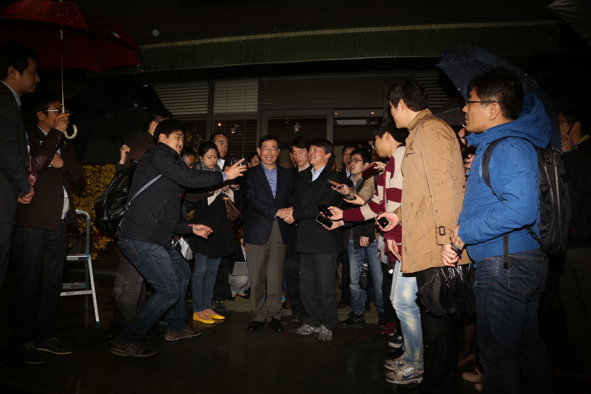 정치/무소속/안철수/박원순/서울시장/회동