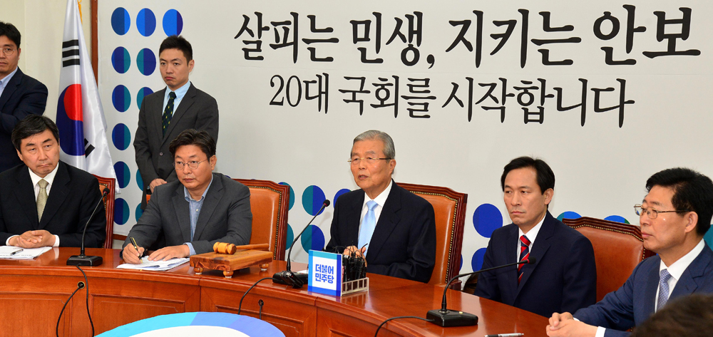 정치/국회/더민주당/더불어민주당/김종인/우상