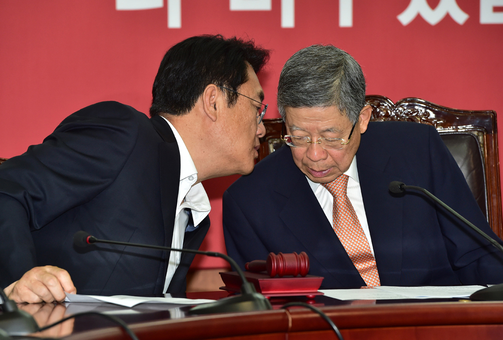 정치/새누리당/비상대책위원회의/김희옥/정진석