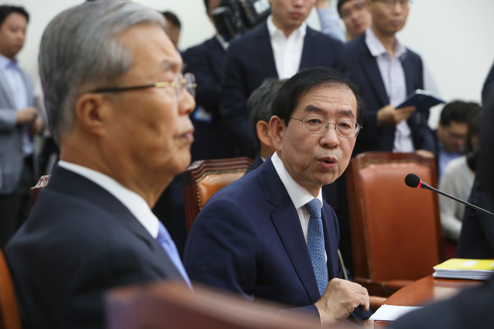 정치/국회/더민주당/더불어민주당/서울시장/박