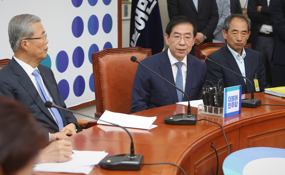 정치/국회/더민주당/더불어민주당/서울시장/박