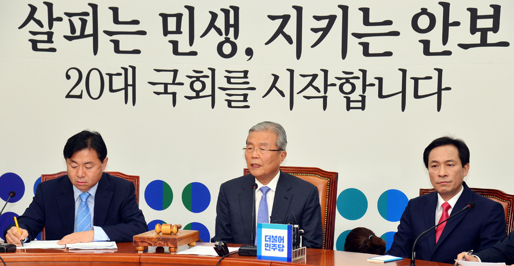 정치/국회/더불어민주당/더민주당/비대위/비상