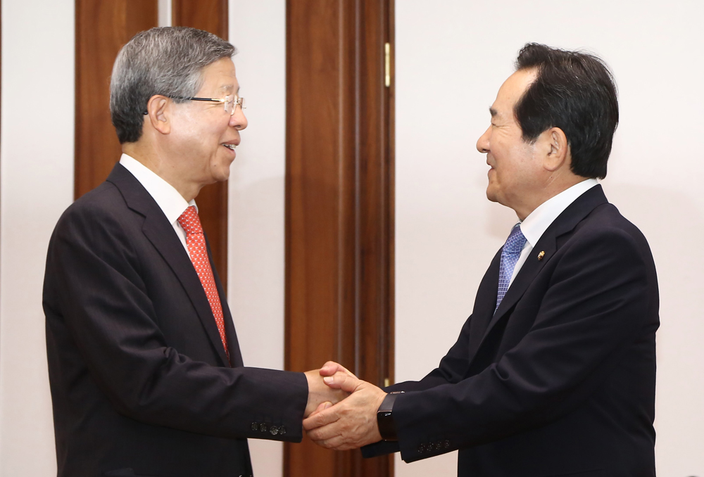 정치/국회/국회의장/정세균/김희옥