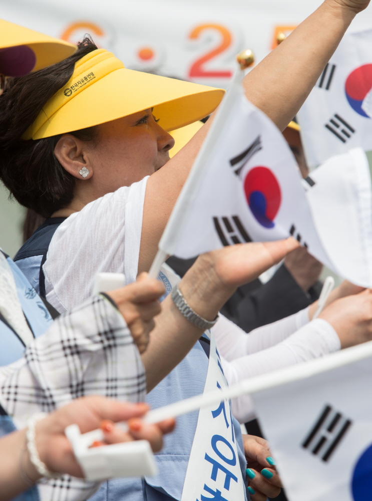 한국자유총연맹 / 한국자유총연맹 북핵규탄 / 북