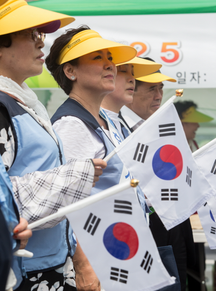한국자유총연맹 / 한국자유총연맹 북핵규탄 / 북