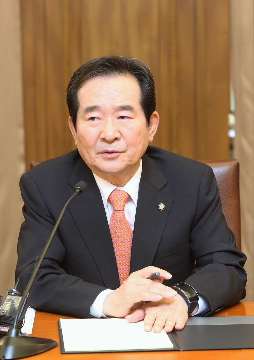 정치/국회/국회의장/정세균/취임기자회견/