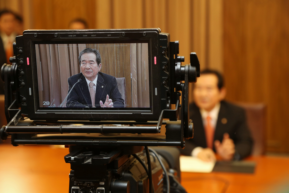 정치/국회/국회의장/정세균/취임기자회견/