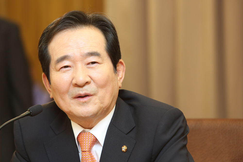 정치/국회/국회의장/정세균/취임기자회견/