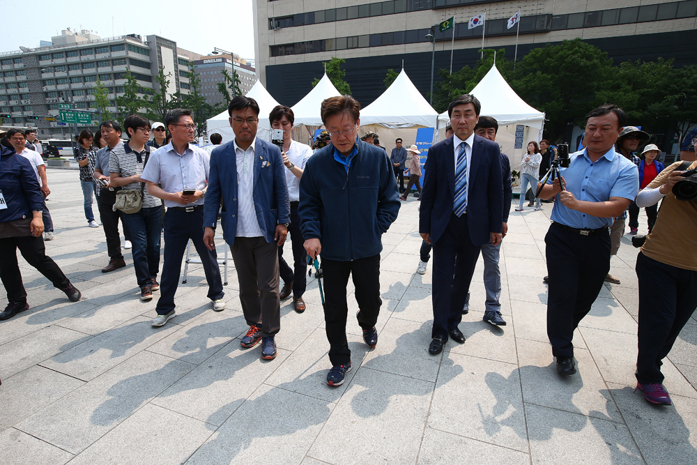 정치,단식,이재명,성남시장,서울대병원