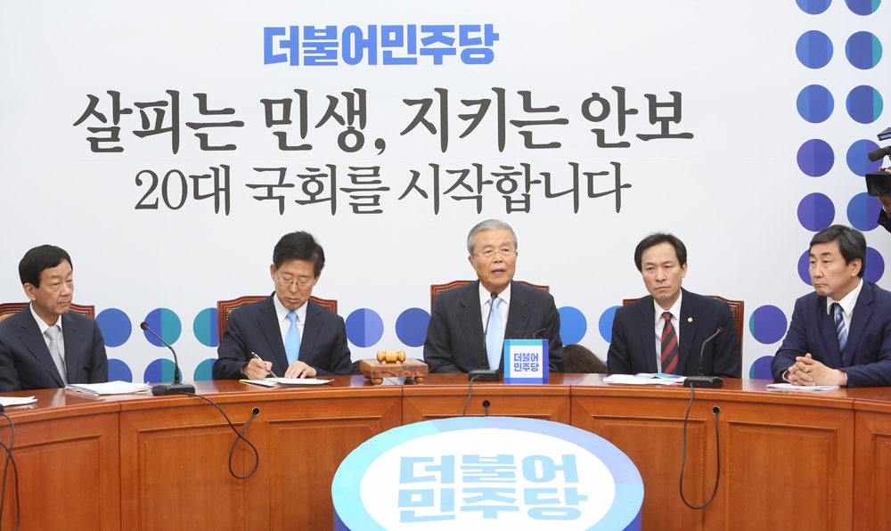 정치/국회/더민주당/더불어민주당/김종인