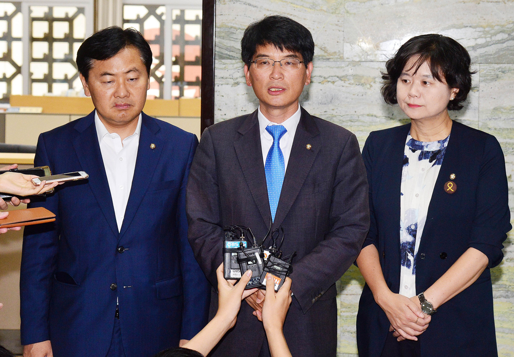 정치/국회/야3당/박완주/박승춘해임안/국가보훈