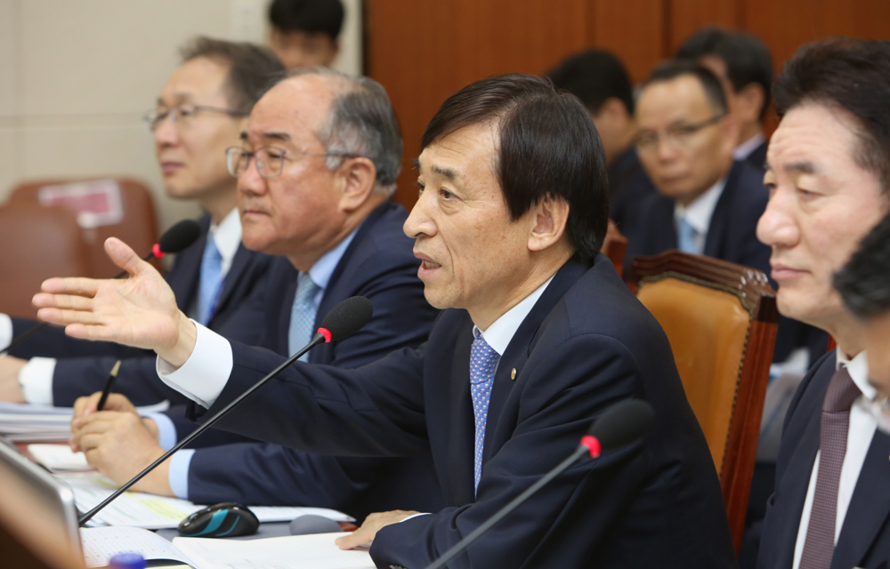 정치/국회/상임위원회/이주열/한국은행총재