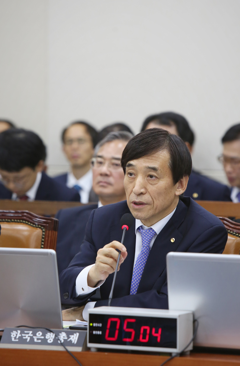 정치/국회/상임위원회/이주열/한국은행총재