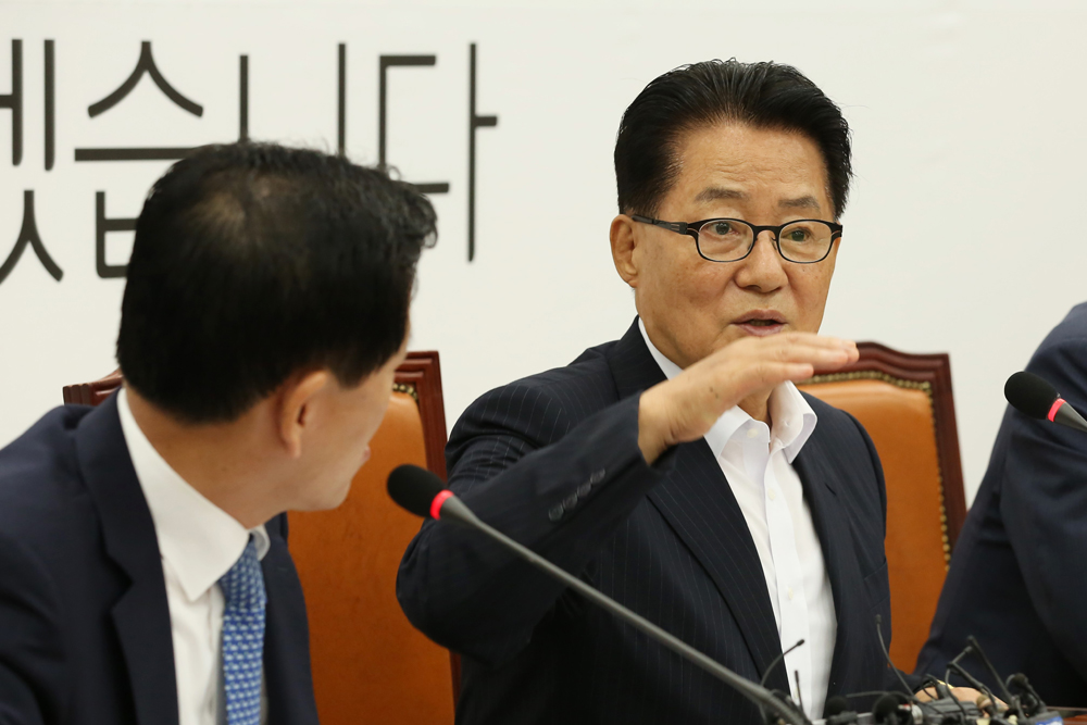 정치/국회/국민의당/비상대책위원회의/박지원