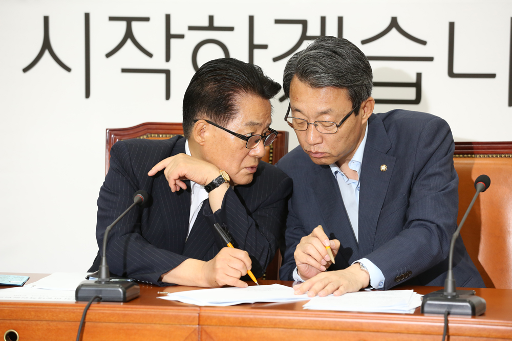정치/국회/국민의당/비상대책위원회의/박지원