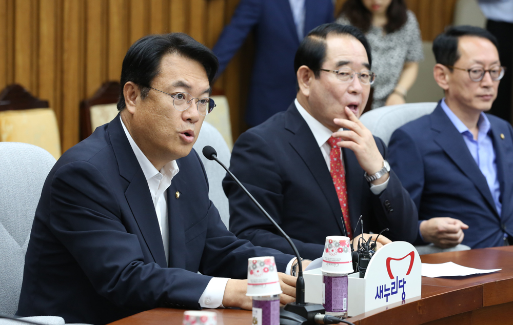 정치/국회/새누리당/정진석/원내대책회의