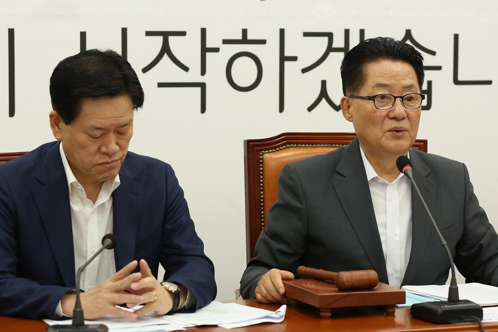 정치/국회/국민의당/비상대책위원회의/박지원