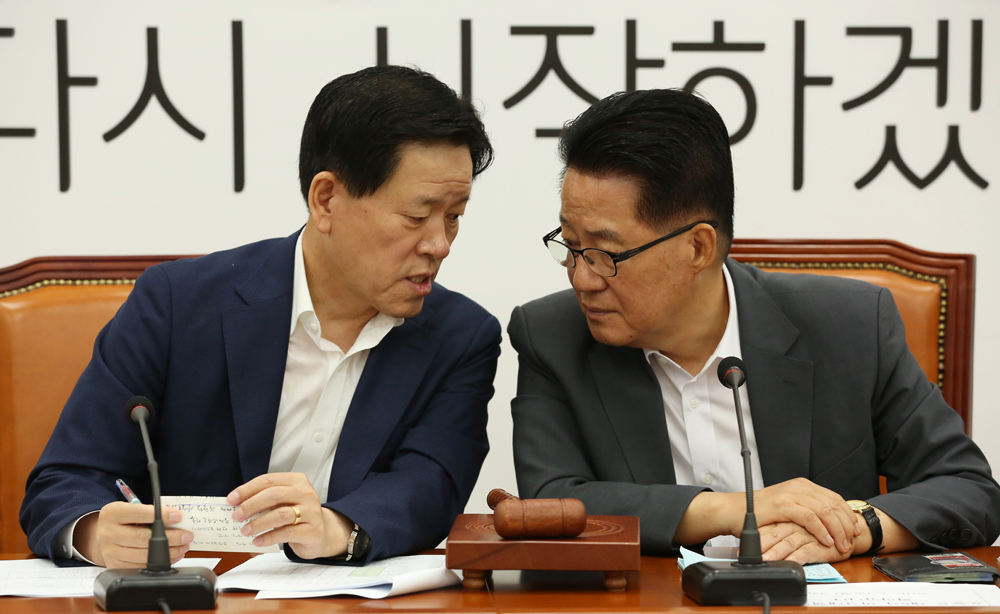 정치/국회/국민의당/비상대책위원회의/박지원/