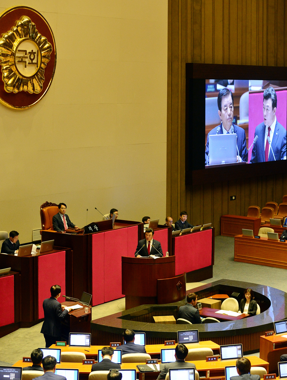 정치/국회/사드배치/긴급현안질문/