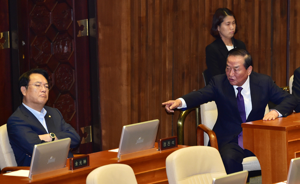 정치/국회/사드배치/긴급현안질문/질문자/