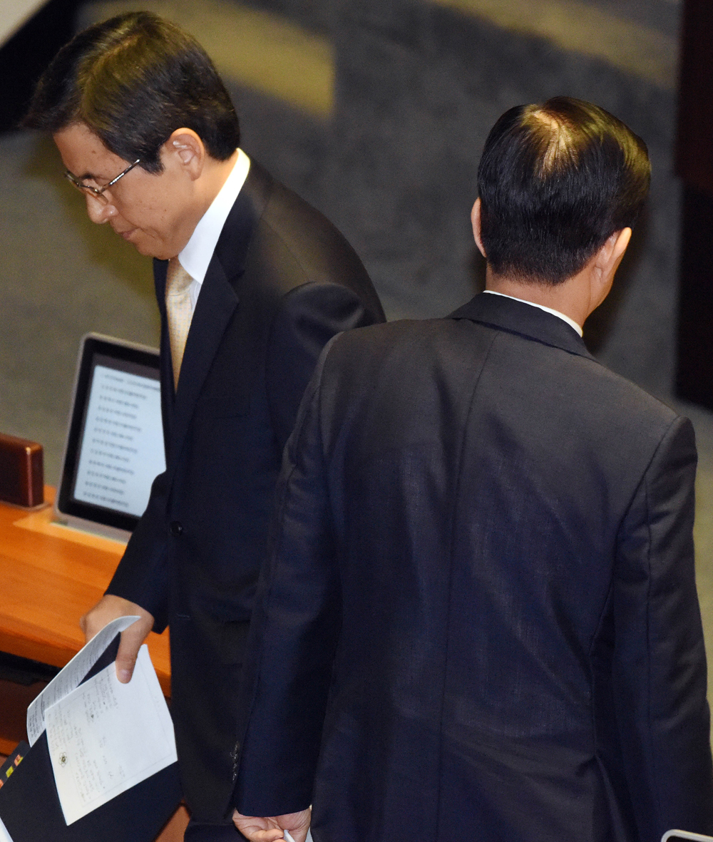 정치/국회/사드배치/긴급현안질문/황교안