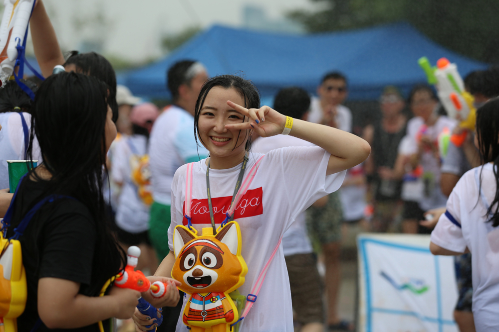 사회/한강물싸움축체/물총싸움/더위/