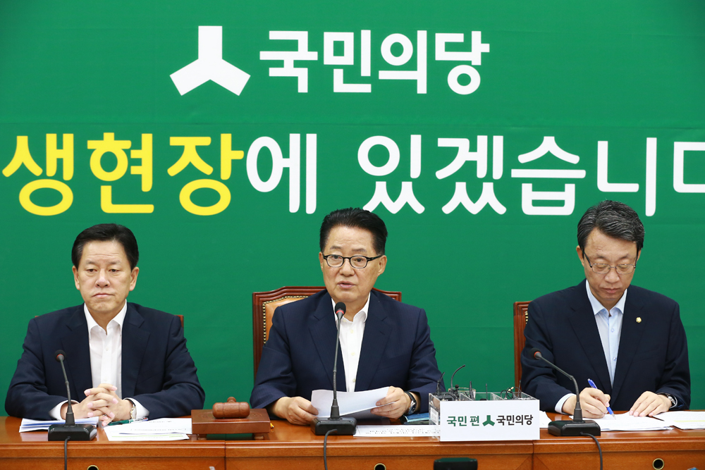 정치/국회/국민의당/비상대책위원회의/박지원