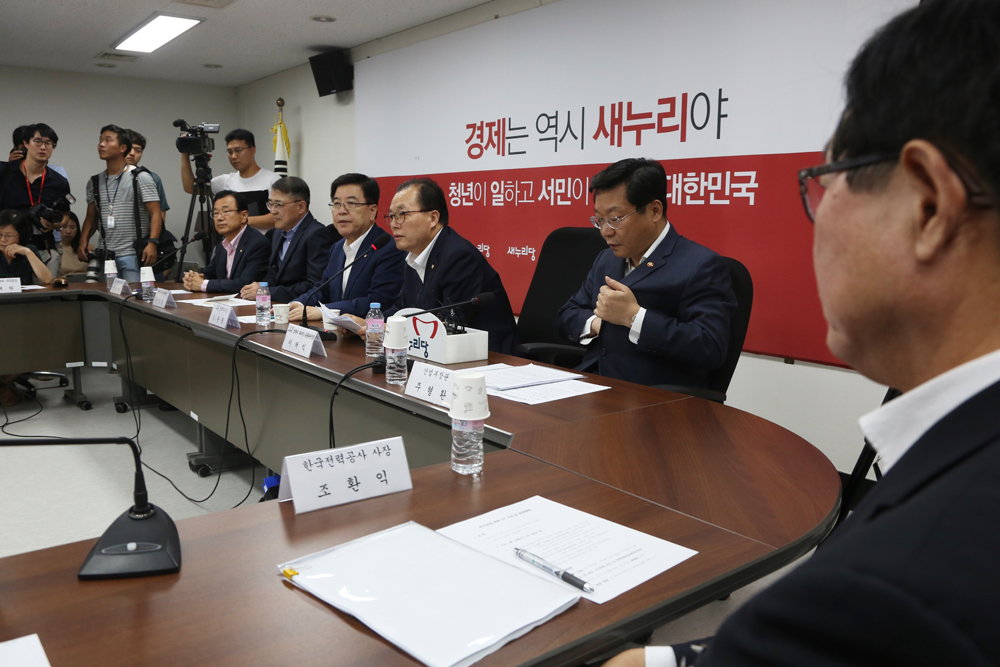 정치/국회/새누리당/전기요금TF/김광림위원장