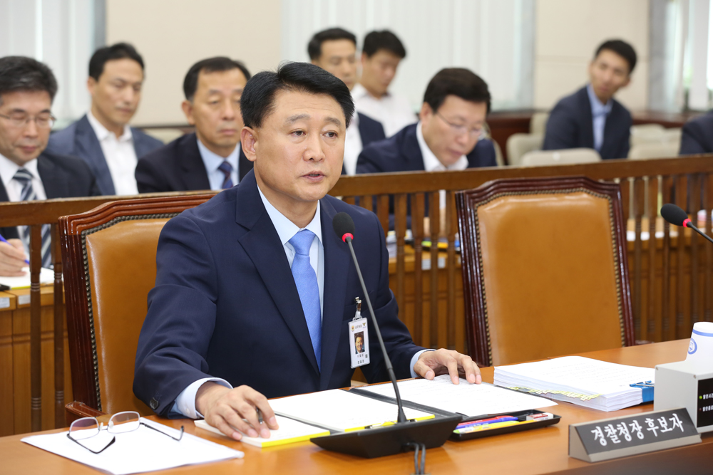 정치/국회/이철승/경찰청장/인사청문회