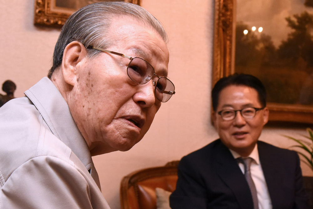 정치/국민의당/박지원/김종필/