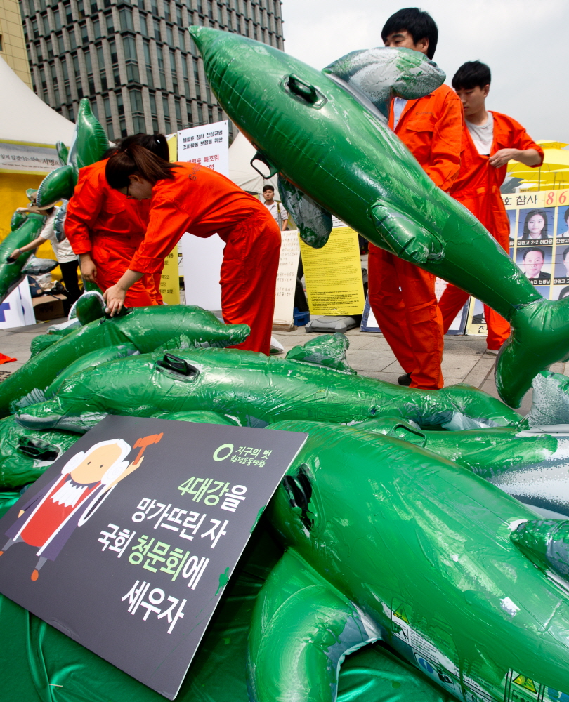 환경운동연합 / 녹조 / 4대강청문회 / 환경운동 4