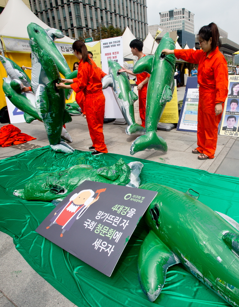 환경운동연합 / 녹조 / 4대강청문회 / 환경운동 4