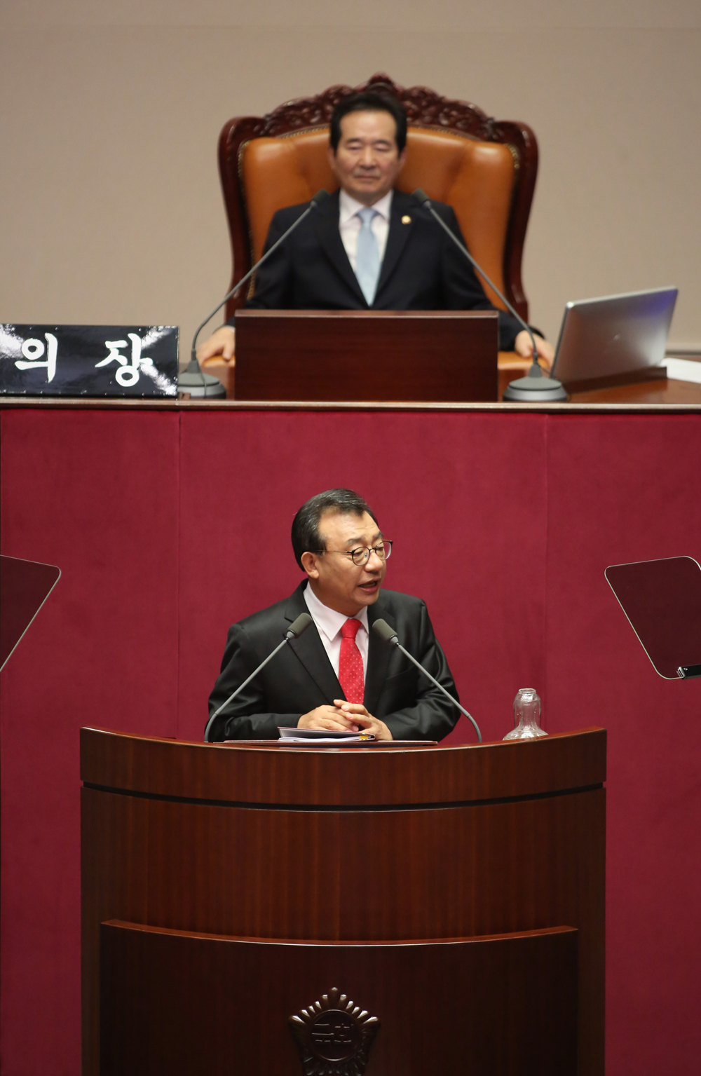 정치/국회/새누리당/이정현/교섭단체대표연설/