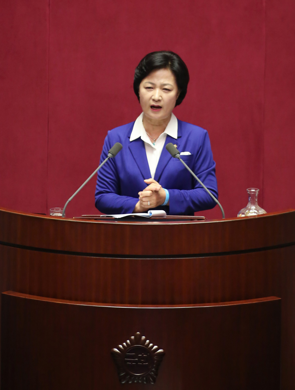 정치,국회,본회의,추미애,교섭단체대표연설