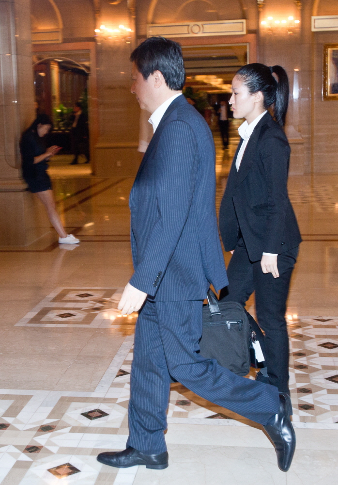 신동주,신격호 방문 신동주,롯데호텔 신동주