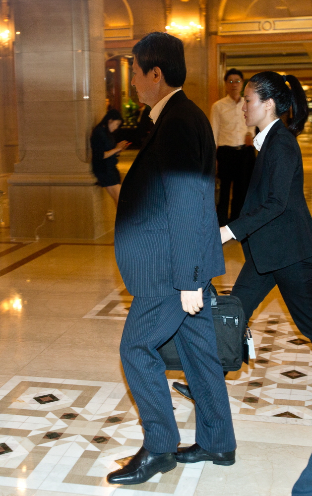 신동주,신격호 방문 신동주,롯데호텔 신동주