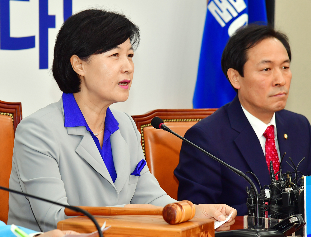 정치/국회/더불어민주당/추미애/최고위원회의