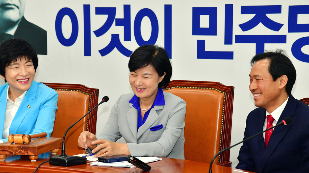 정치/국회/더불어민주당/추미애/최고위원회의