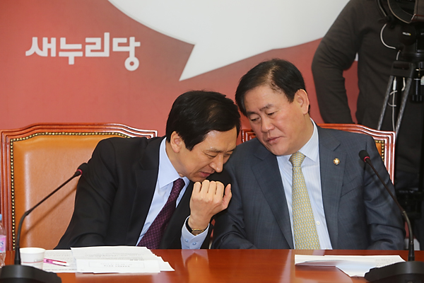 정치/국회/국회의원/정당/새누리당/원내대책회