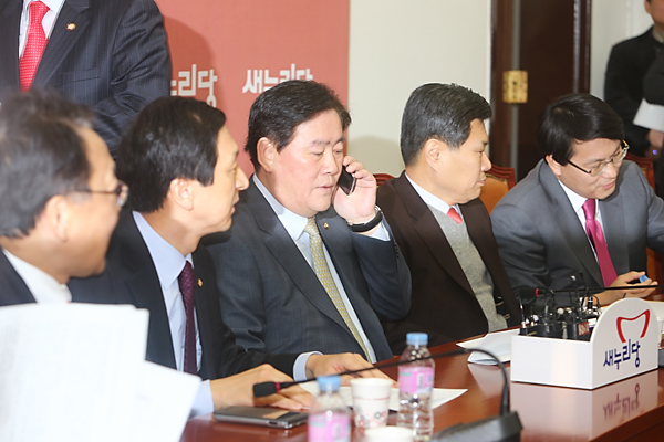 정치/국회/국회의원/정당/새누리당/원내대책회