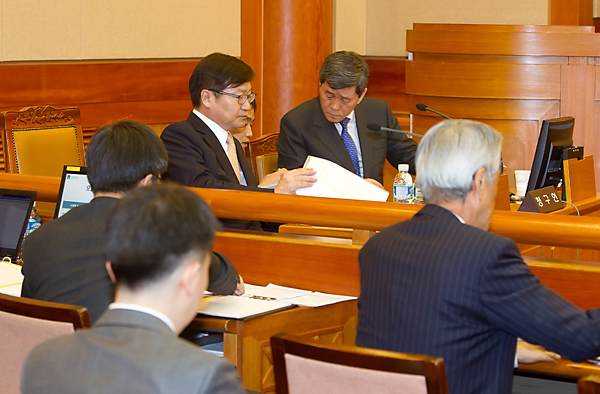 법원 통합진보당 정당해산심판 변론