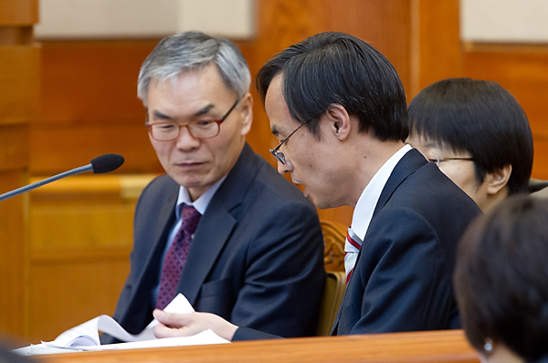 법원 통합진보당 정당해산심판 변론