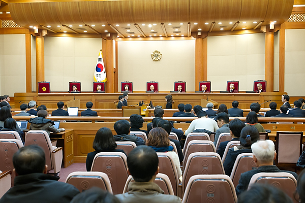 법원 통합진보당 정당해산심판 변론