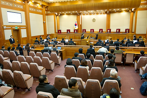 법원 통합진보당 정당해산심판 변론